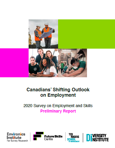 Canadians' Shifting Outlook on Employment - Preliminary Report