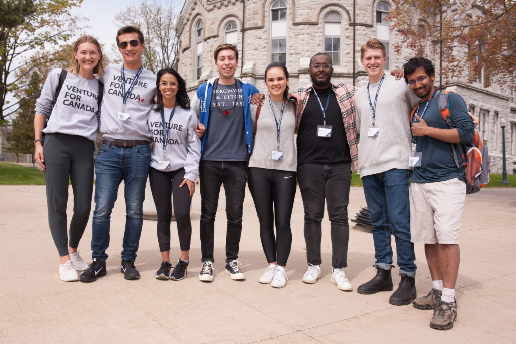 Group shot of students.