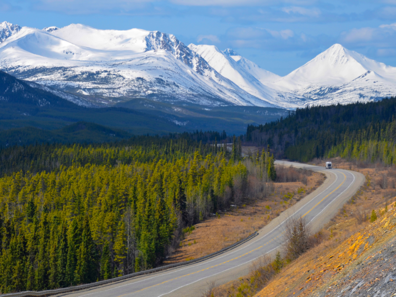 Image of Yukon landscape.