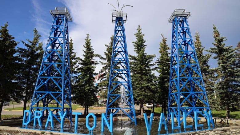 image of Drayton Valley sign