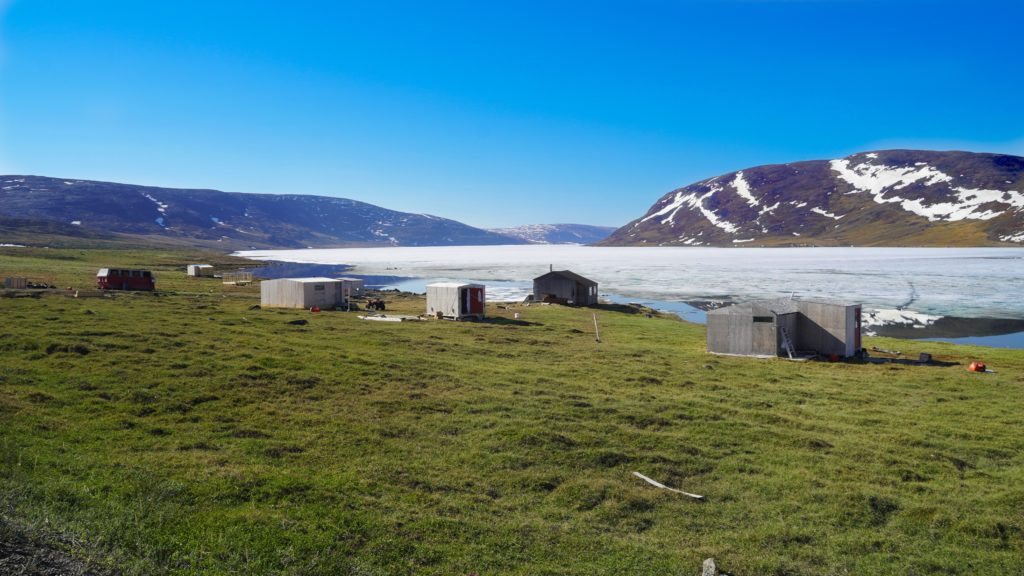 hunting and fishing camp in Nunavut