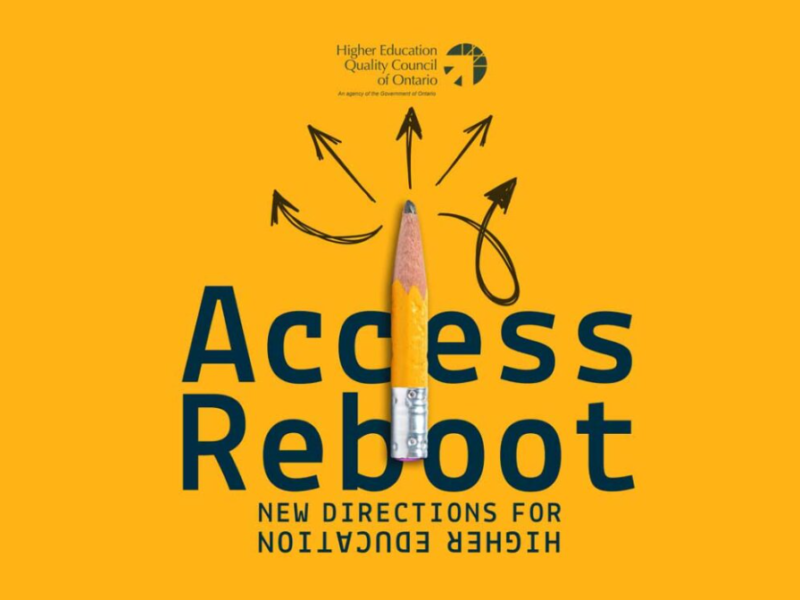 Access Reboot on a yellow background