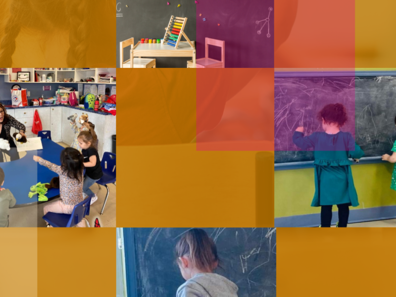 header image with photos of schoolchildren and classrooms