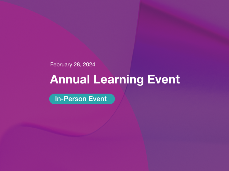 Annual Learning Event