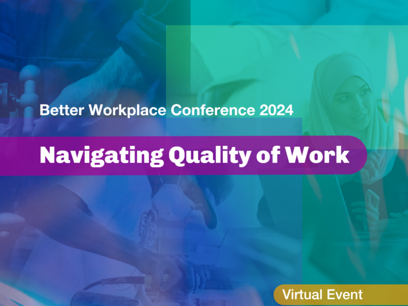 Join the Future Skills Centre at the Better Workplace Conference for our panel: 