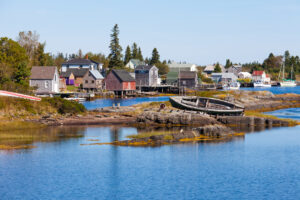 Blue Rock fishing village in Nova Scotia