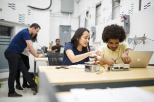 Youth Working on Project Scaled