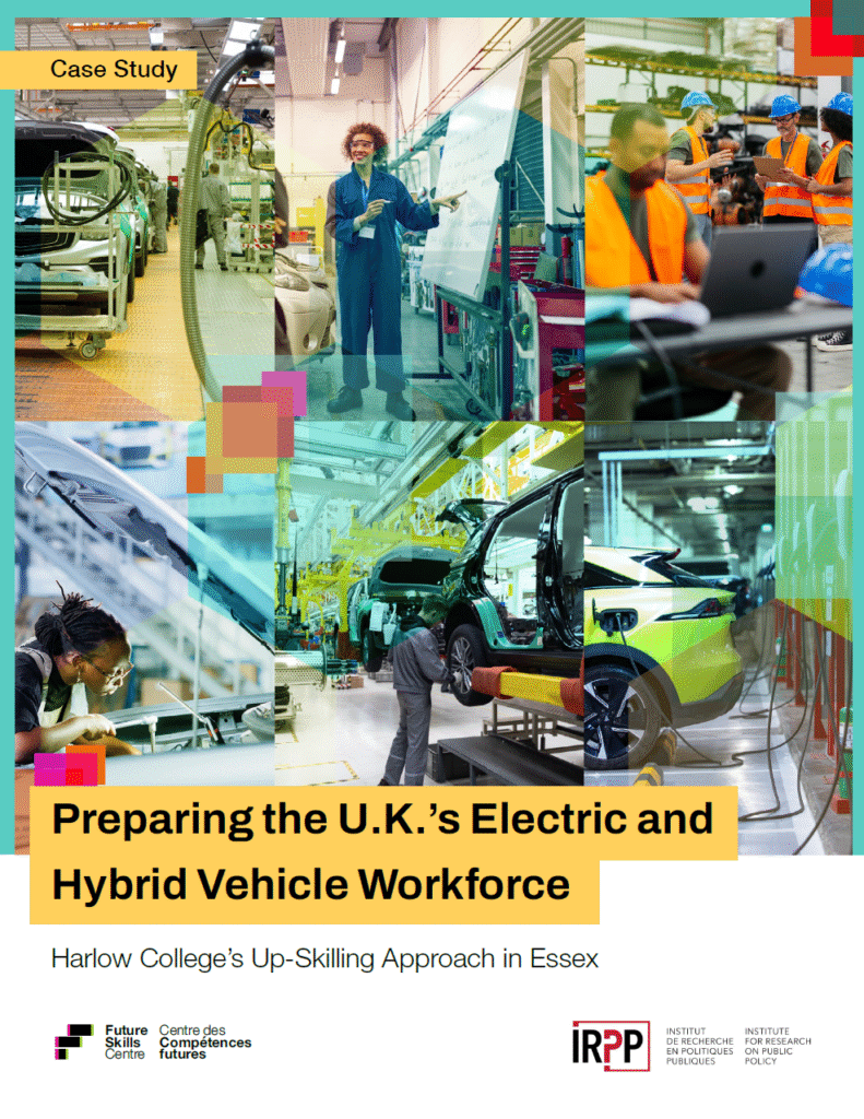 Report cover page: Preparing the U.K.'s electric and hybrid vehicle workforce
