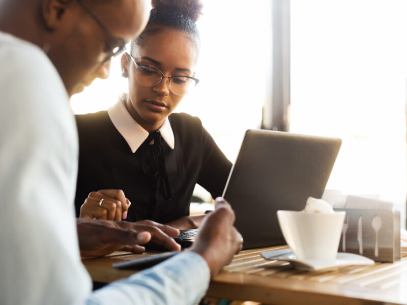 black entrepreneurs in office